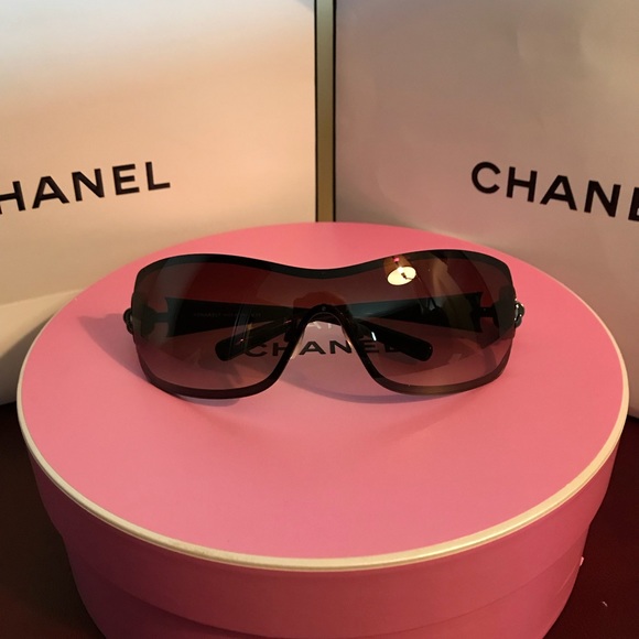 CHANEL Accessories - Authentic Chanel Swarovski Camellia Sunglasses